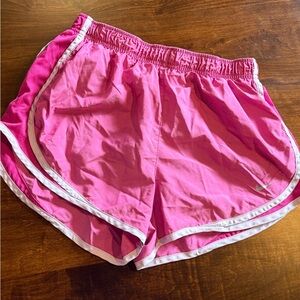 Nike Women's Vibrant Pink Athletic Shorts